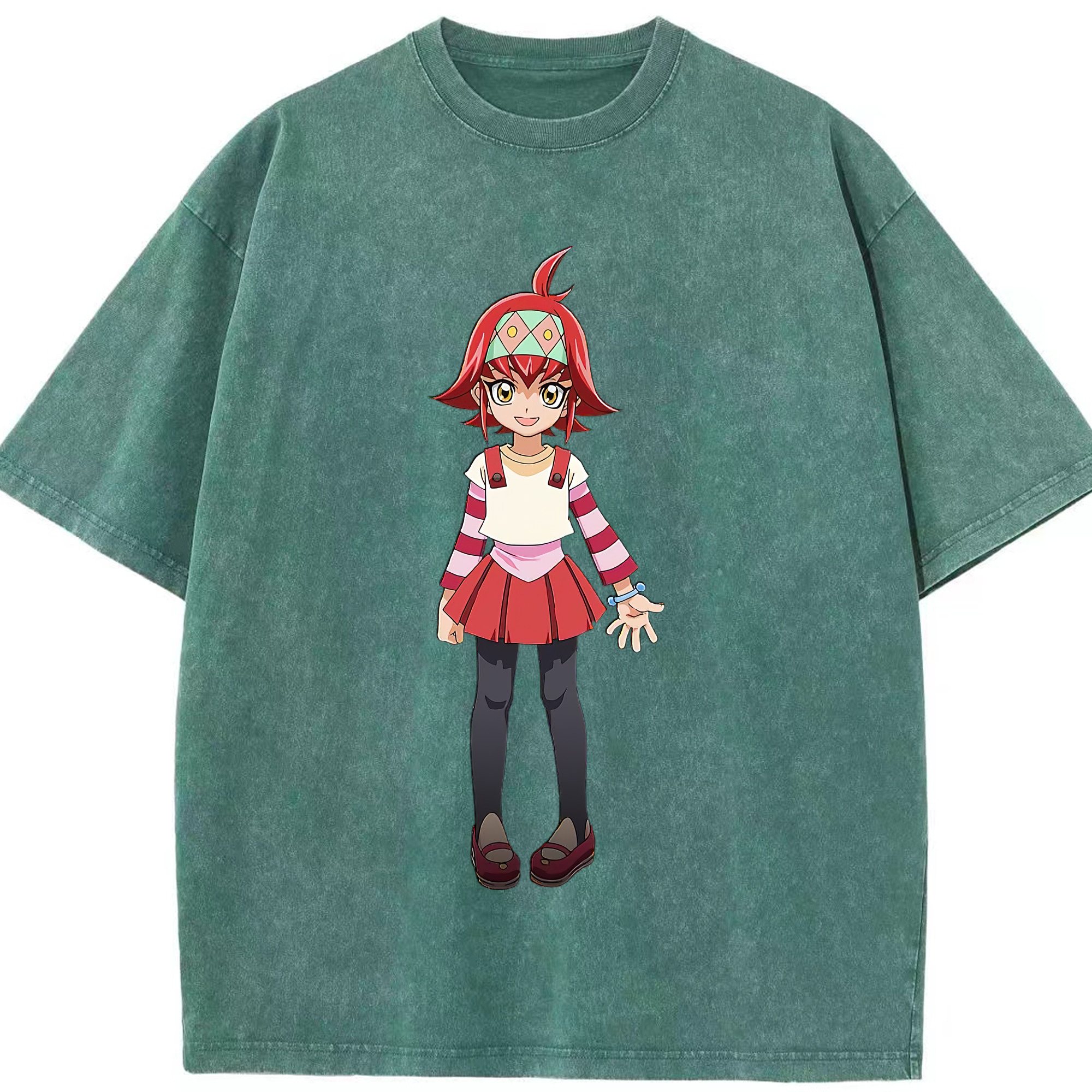（画像用） 遊☆戯☆王 Yu-Gi-Oh! 綿100% ヴィンテージ風 半袖Tシャツ（フロントプリント）